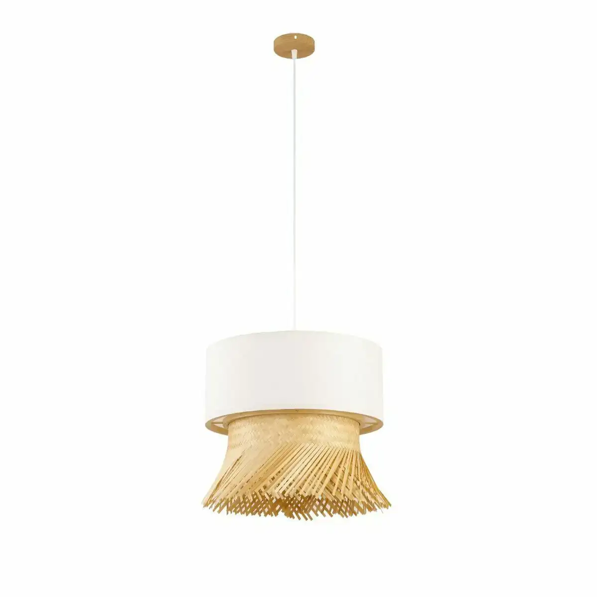 Suspension dkd home decor polyester bambou 40 x 40 x 39 cm _4694. Bienvenue chez DIAYTAR COTE D'IVOIRE - Où Chaque Objet a sa Propre Histoire. Découvrez notre sélection soigneusement choisie et choisissez des produits qui racontent le patrimoine sénégalais.