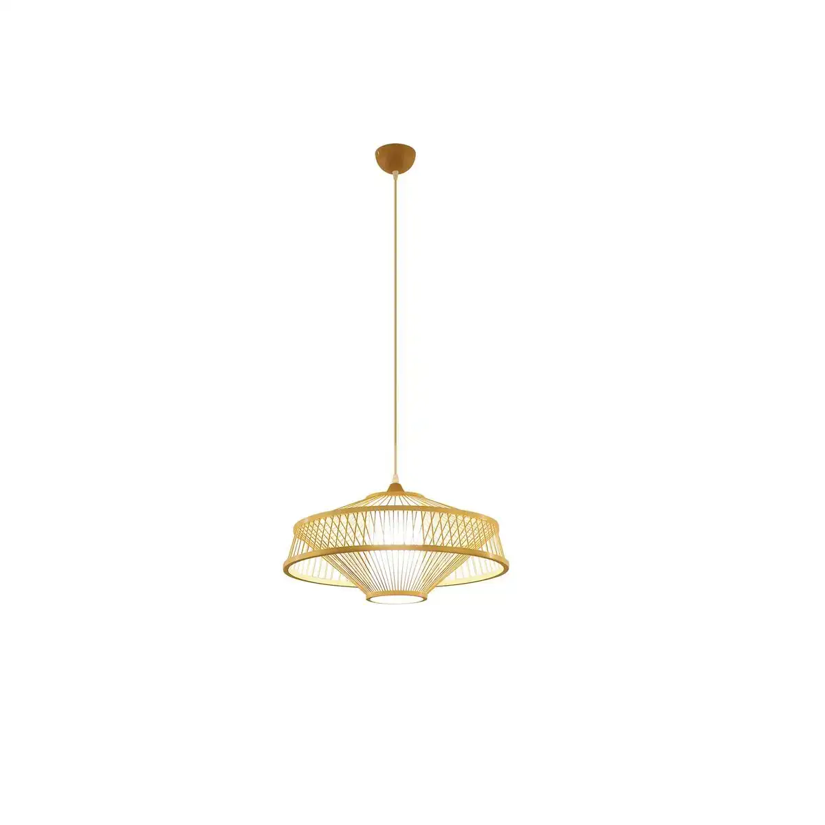 Suspension dkd home decor polyester bambou 50 x 50 x 23 cm _7643. Bienvenue chez DIAYTAR COTE D'IVOIRE - Où Choisir est un Voyage. Plongez dans notre plateforme en ligne pour trouver des produits qui ajoutent de la couleur et de la texture à votre quotidien.