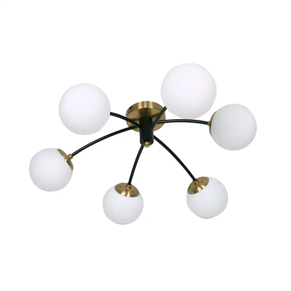 Suspension dkd home decor verre metal 78 x 78 x 35 cm _4656. DIAYTAR COTE D'IVOIRE - Où la Tradition Renouvelée Rencontre l'Innovation. Explorez notre gamme de produits qui fusionnent l'héritage culturel avec les besoins contemporains.