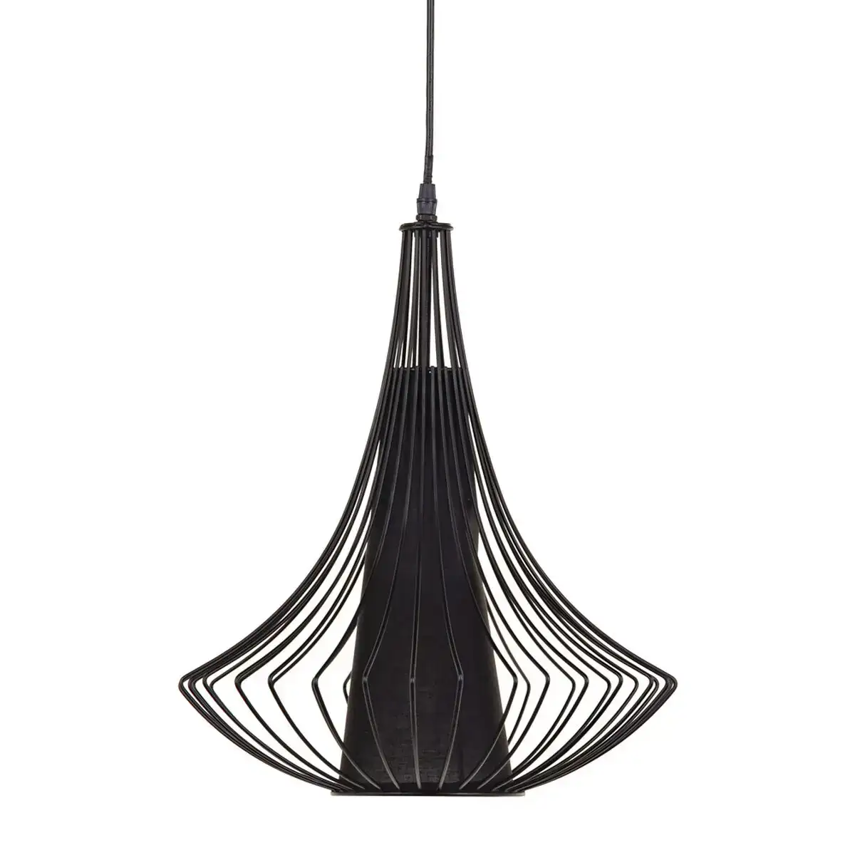 Suspension noir 30 x 30 x 45 cm fer o 30 cm_2121. DIAYTAR COTE D'IVOIRE - Votre Source de Découvertes Shopping. Découvrez des trésors dans notre boutique en ligne, allant des articles artisanaux aux innovations modernes.