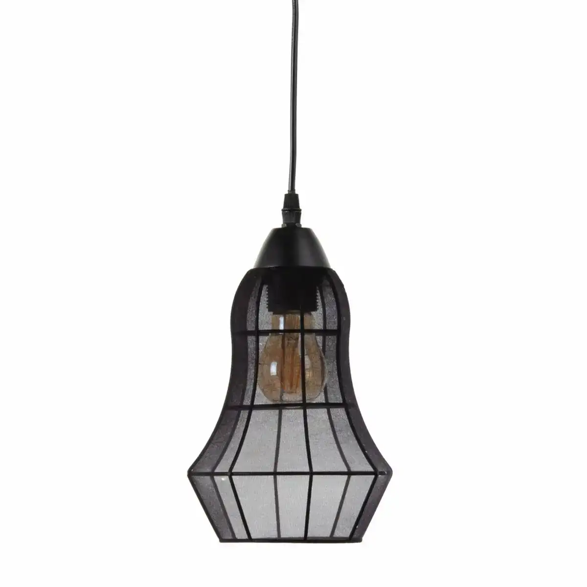 Suspension noir metal o 15 cm_7138. DIAYTAR COTE D'IVOIRE - L'Art de Vivre le Shopping Inspiré. Parcourez notre catalogue et choisissez des produits qui reflètent votre passion pour la beauté et l'authenticité.