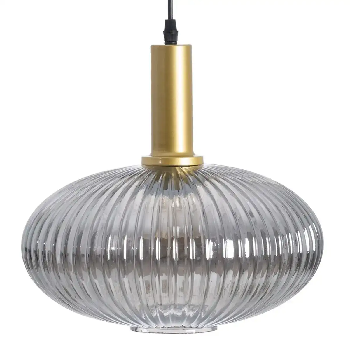 Suspension verre gris dore metal 30 x 30 x 26 cm_6542. Bienvenue chez DIAYTAR COTE D'IVOIRE - Où Votre Shopping Prend Vie. Découvrez notre univers et dénichez des trésors qui ajoutent de la couleur à votre quotidien.