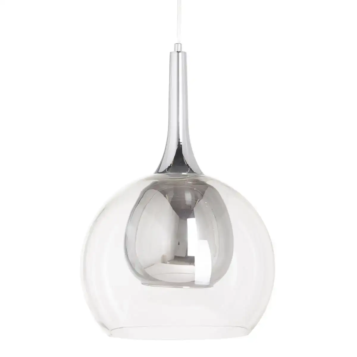 Suspension verre gris metal 30 x 30 x 50 cm_6679. Bienvenue sur DIAYTAR COTE D'IVOIRE - Où l'Élégance Rencontrer la Tradition. Explorez notre gamme variée et trouvez des articles qui marient le chic moderne au charme ancestral.