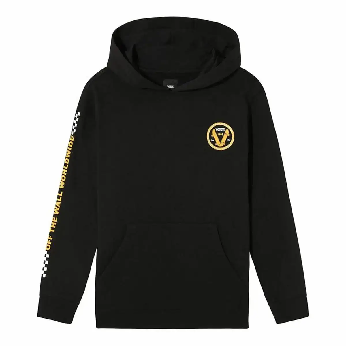 Sweat a capuche enfant vans global stack noir_1260. DIAYTAR COTE D'IVOIRE - Là où Chaque Achat a du Sens. Explorez notre gamme et choisissez des produits qui racontent une histoire, du traditionnel au contemporain.