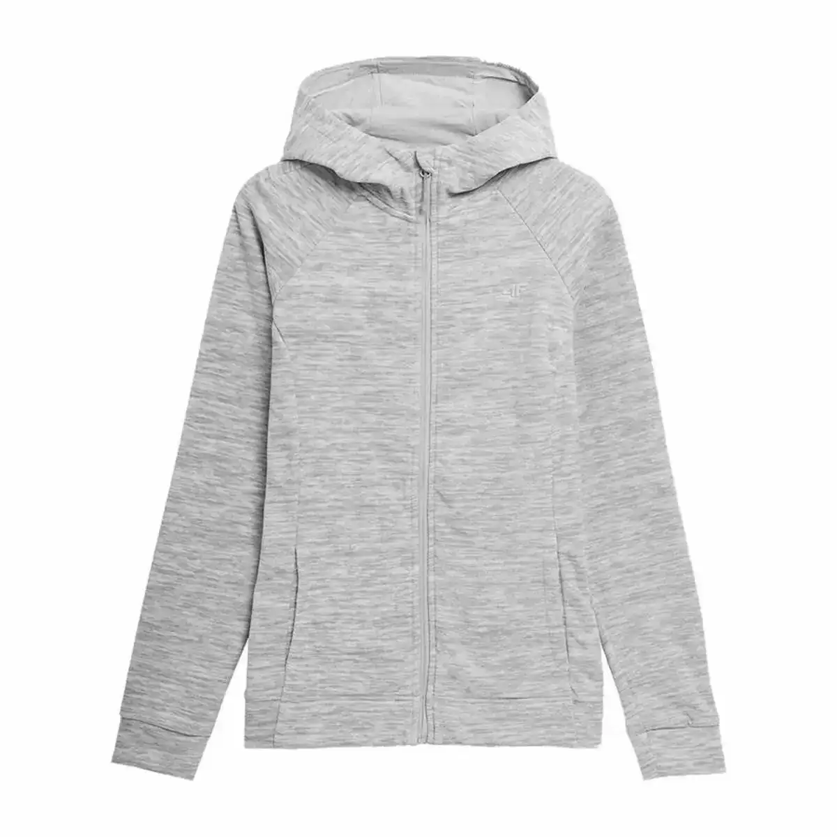 Sweat a capuche femme 4f fleece gris_1160. DIAYTAR COTE D'IVOIRE - Où la Tradition s'Harmonise avec le Moderne. Parcourez notre gamme diversifiée et choisissez des produits qui révèlent l'âme du Côte d'Ivoire.