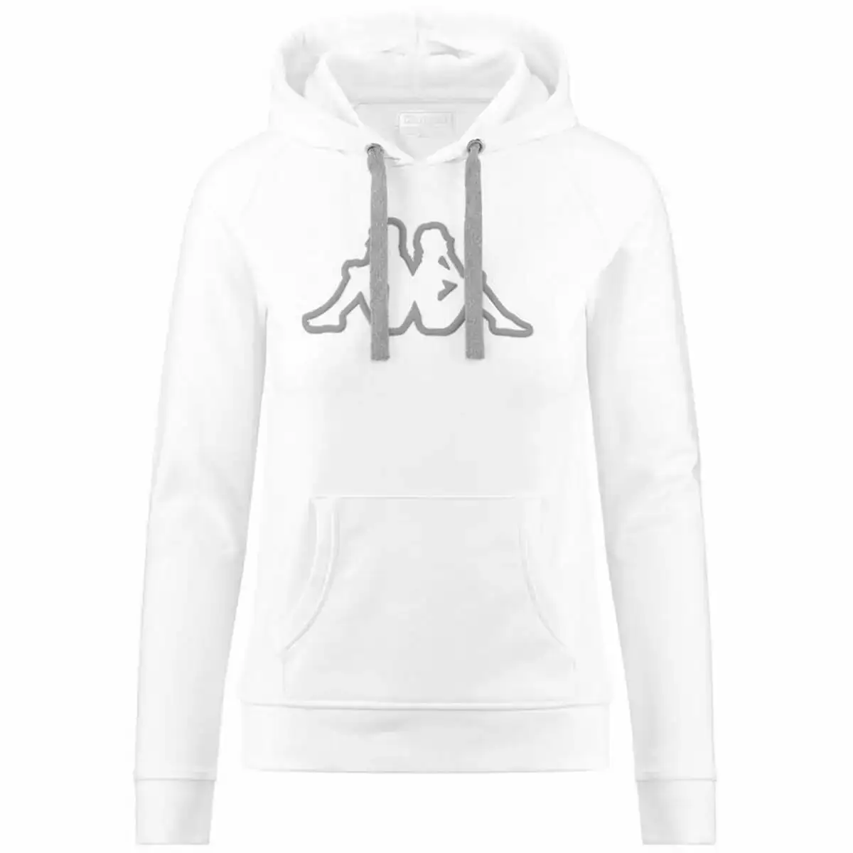 Sweat a capuche femme kappa blanc_8757. DIAYTAR COTE D'IVOIRE - Votre Pass vers la Découverte. Explorez notre boutique en ligne et plongez dans un voyage à travers des produits authentiques et contemporains, tous réunis sous un même toit.