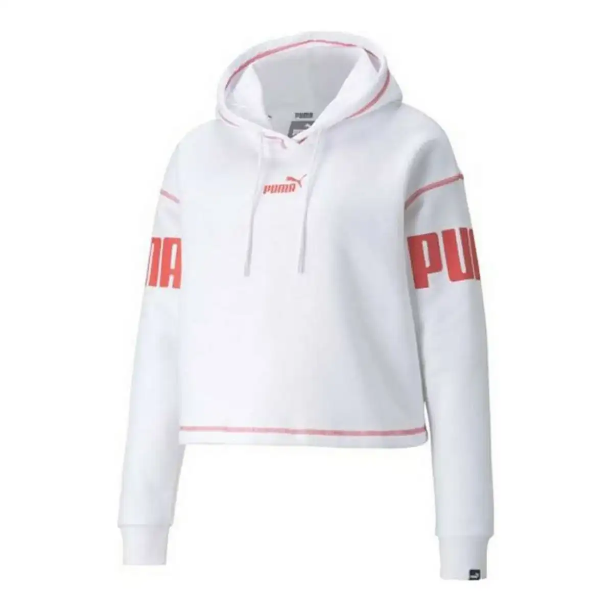 Sweat a capuche femme puma power hoodie fl blanc_8277. DIAYTAR COTE D'IVOIRE - Votre Passage vers le Chic et l'Élégance. Naviguez à travers notre boutique en ligne pour trouver des produits qui ajoutent une touche sophistiquée à votre style.