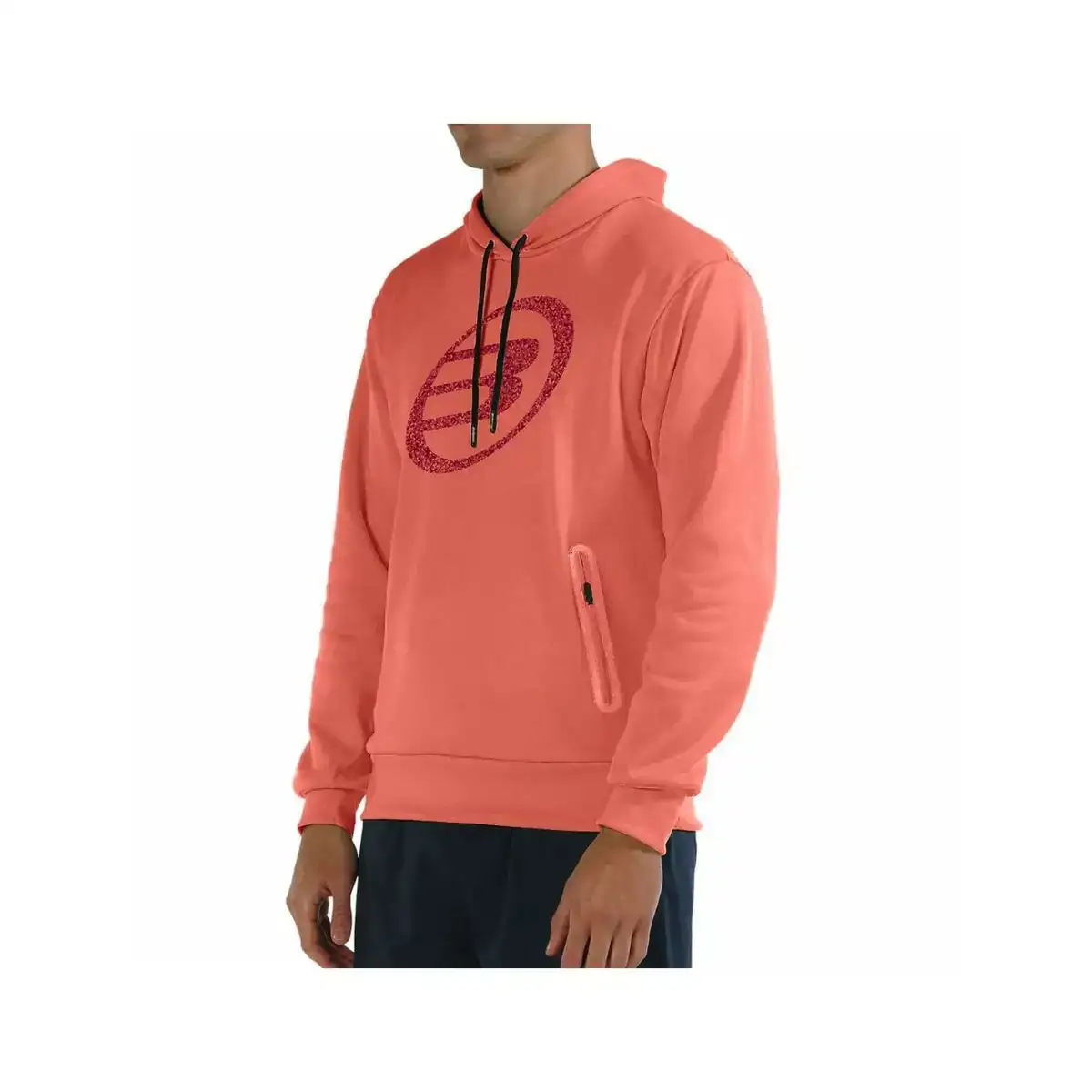 Sweat a capuche homme bullpadel orange_2099. DIAYTAR COTE D'IVOIRE - Là où Choisir est une Célébration de l'Artisanat. Explorez notre gamme variée et choisissez des produits qui incarnent la tradition et le talent des artisans du Côte d'Ivoire.