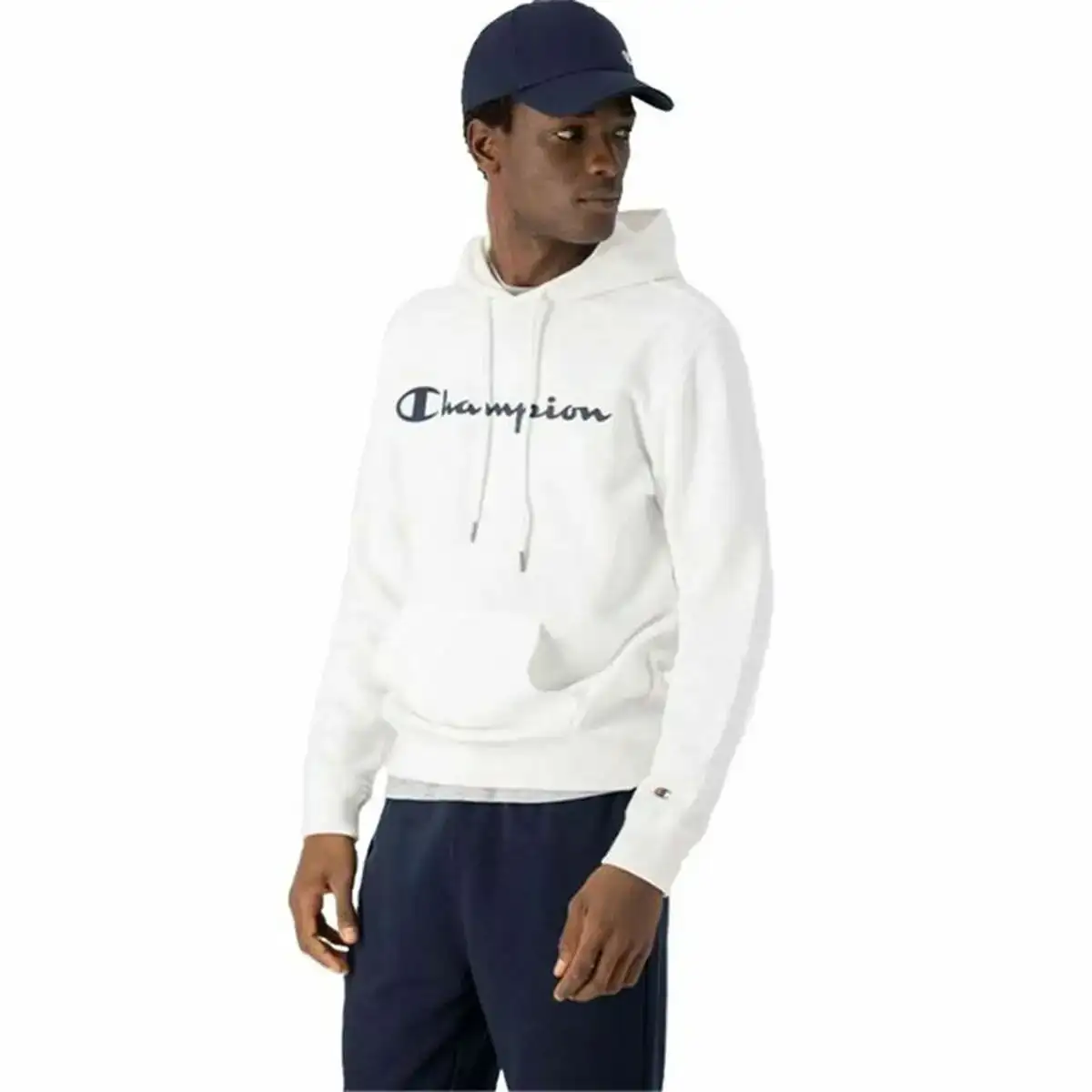 Sweat a capuche homme champion hooded sweatshirt m blanc_3468. DIAYTAR COTE D'IVOIRE - L'Art de Choisir, l'Art de Vivre. Parcourez notre boutique en ligne et choisissez parmi des produits de qualité qui ajoutent de l'élégance à votre quotidien.