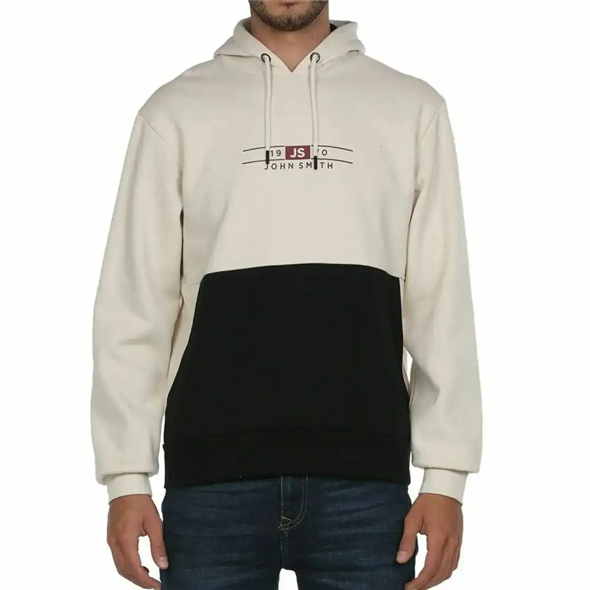 Sweat a capuche homme john smith simil beige_8474. DIAYTAR COTE D'IVOIRE - Votre Portail Vers l'Exclusivité. Explorez notre boutique en ligne pour trouver des produits uniques et exclusifs, conçus pour les amateurs de qualité.