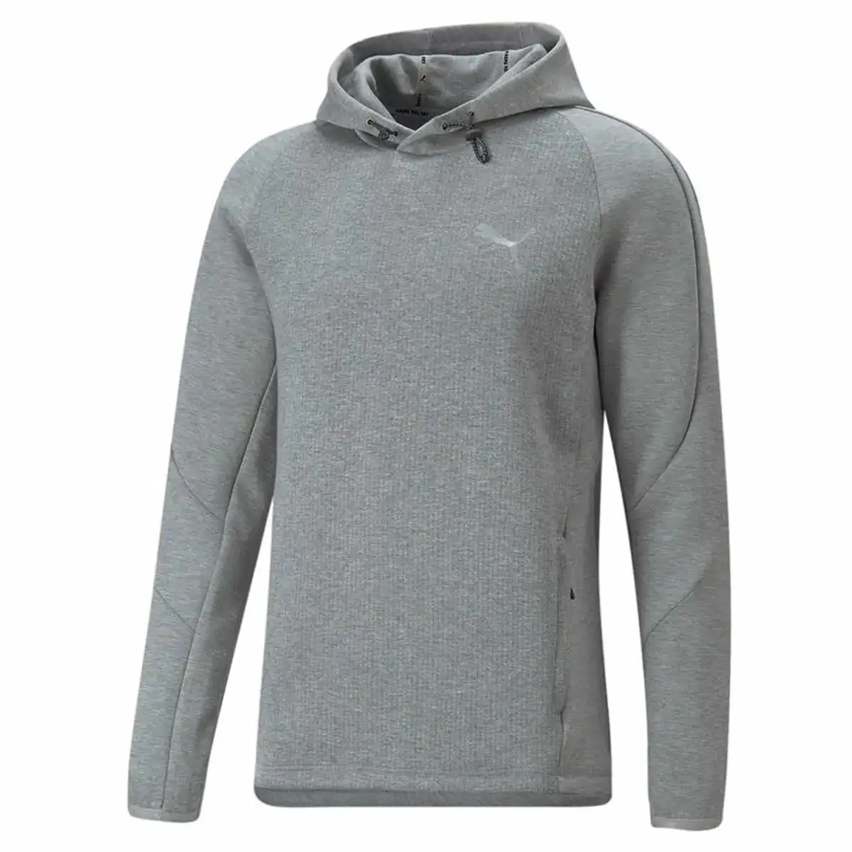 Sweat a capuche homme puma evostripe gris_2553. DIAYTAR COTE D'IVOIRE - L'Art de Vivre en Couleurs. Découvrez notre boutique en ligne et trouvez des produits qui ajoutent une palette vibrante à votre quotidien.