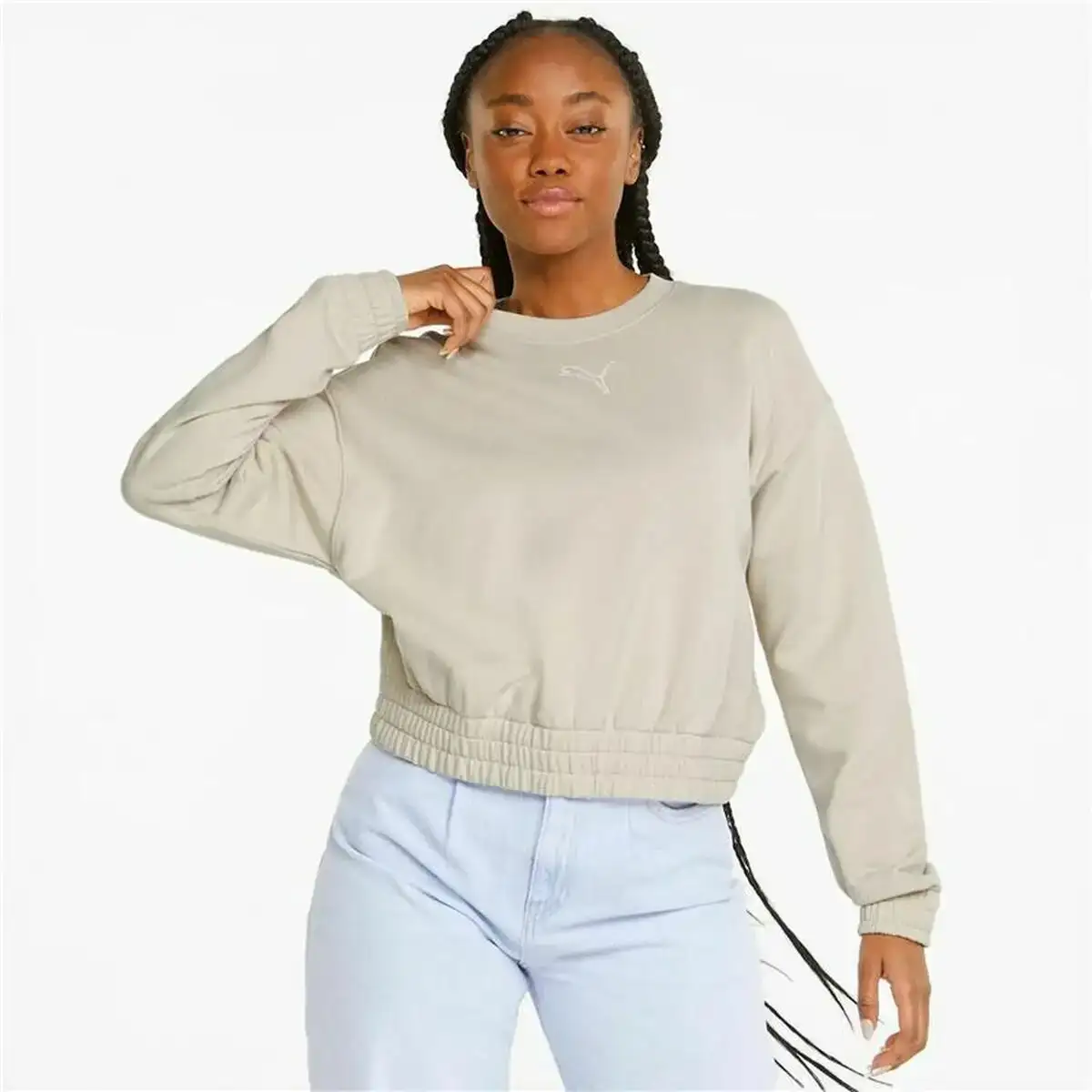 Sweat a capuche homme puma her crew beige_5212. DIAYTAR COTE D'IVOIRE - Où la Tradition Renouvelée Rencontre l'Innovation. Explorez notre gamme de produits qui fusionnent l'héritage culturel avec les besoins contemporains.