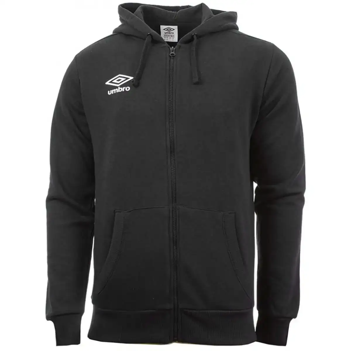 Sweat a capuche homme umbro through small logo noir_7192. DIAYTAR COTE D'IVOIRE - Là où Chaque Produit Est une Trouvaille. Explorez notre sélection minutieuse et découvrez des articles qui correspondent à votre style de vie et à vos aspirations.