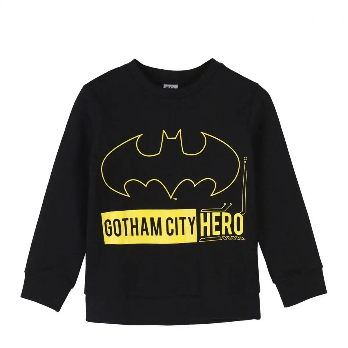 Sweat sans capuche enfant batman noir_5949. DIAYTAR COTE D'IVOIRE - Votre Destination pour un Shopping Réfléchi. Découvrez notre gamme variée et choisissez des produits qui correspondent à vos valeurs et à votre style de vie.