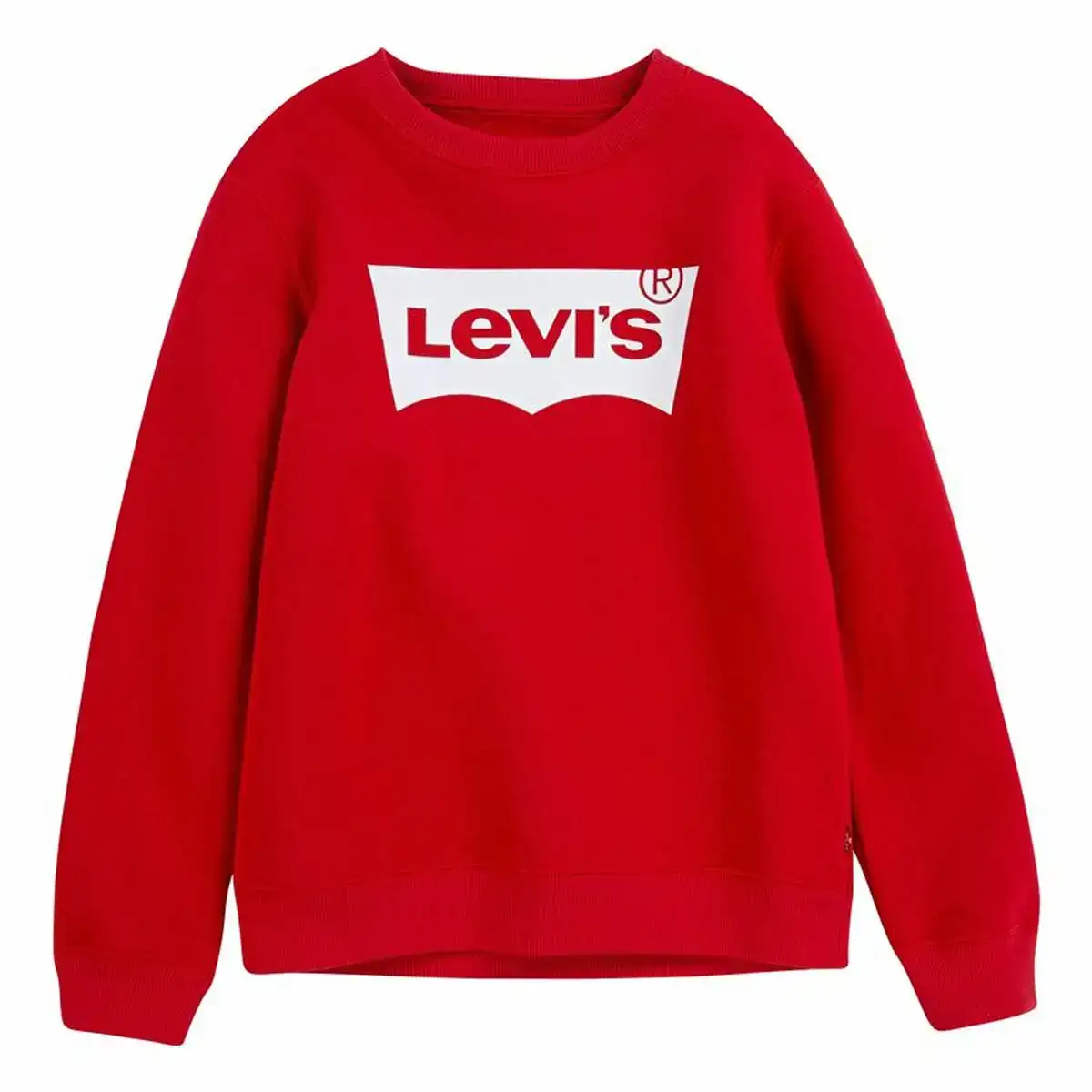 Sweat sans capuche enfant levi s batwing crewneck rouge_4235. DIAYTAR COTE D'IVOIRE - Votre Destination pour un Shopping Réfléchi. Découvrez notre gamme variée et choisissez des produits qui correspondent à vos valeurs et à votre style de vie.