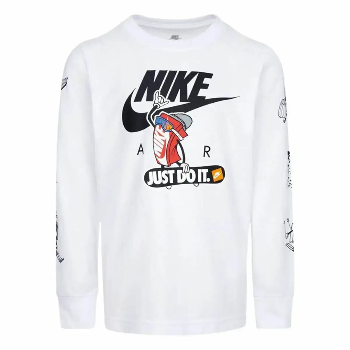 Sweat sans capuche enfant nike snowboarding blanc_1401. Bienvenue sur DIAYTAR COTE D'IVOIRE - Votre Source de Trouvailles Uniques. Explorez nos rayons virtuels pour dénicher des trésors que vous ne trouverez nulle part ailleurs, allant des trésors artisanaux aux articles tendance.
