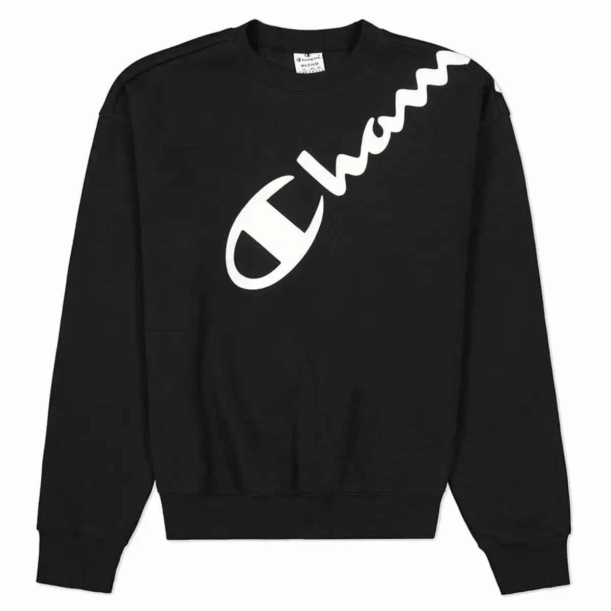 Sweat sans capuche femme champion diagonal logo noir_9358. DIAYTAR COTE D'IVOIRE - Là où Choisir est une Affirmation de Style. Naviguez à travers notre boutique en ligne et choisissez des produits qui vous distinguent et vous valorisent.