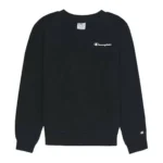 Sweat sans capuche femme champion small script logo print noir_2364. Bienvenue chez DIAYTAR COTE D'IVOIRE - Où le Shopping Rencontre la Qualité. Explorez notre sélection soigneusement conçue et trouvez des produits qui définissent le luxe abordable.