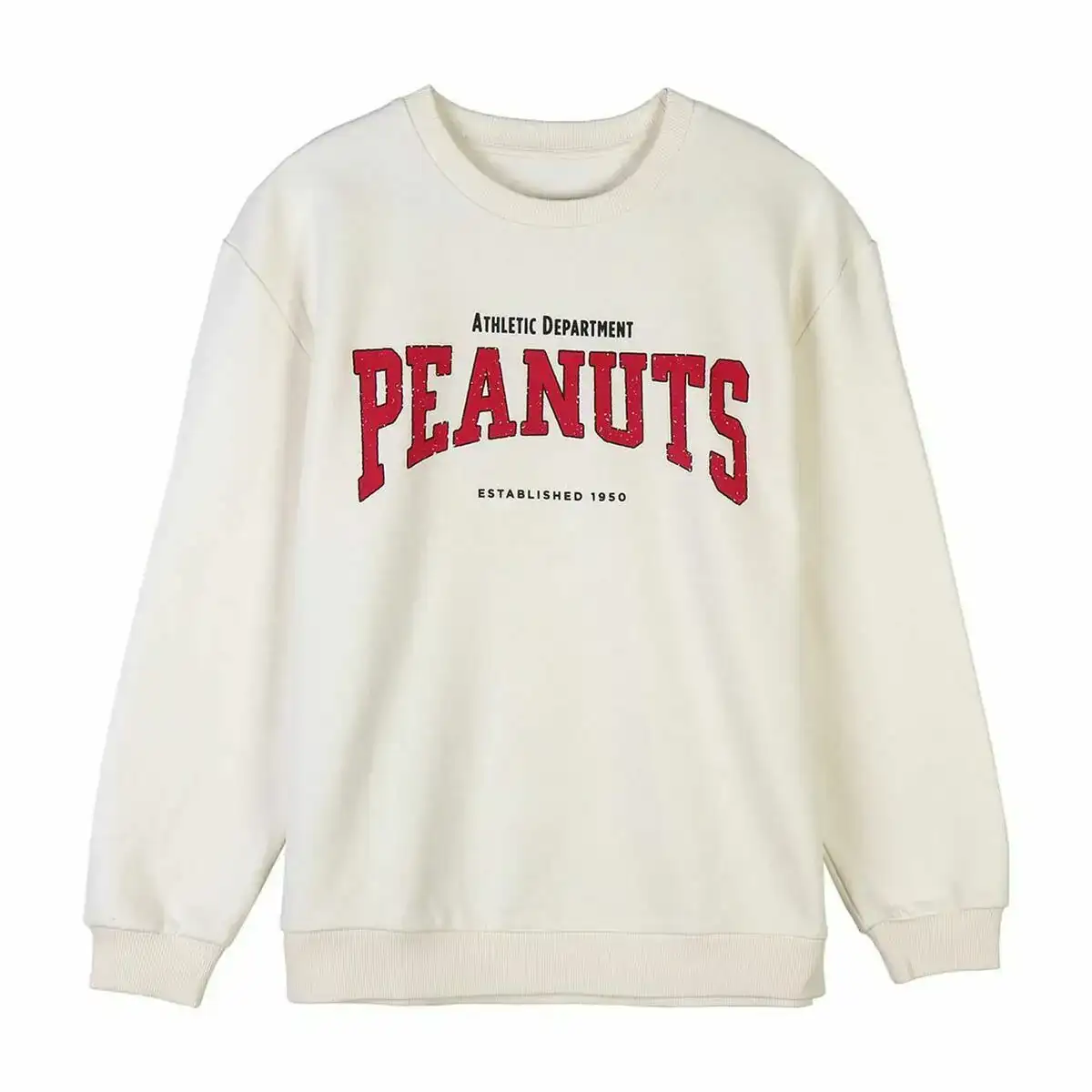 Sweat sans capuche femme snoopy beige_3173. DIAYTAR COTE D'IVOIRE - Là où Choisir est une Affirmation de Style. Naviguez à travers notre boutique en ligne et choisissez des produits qui vous distinguent et vous valorisent.