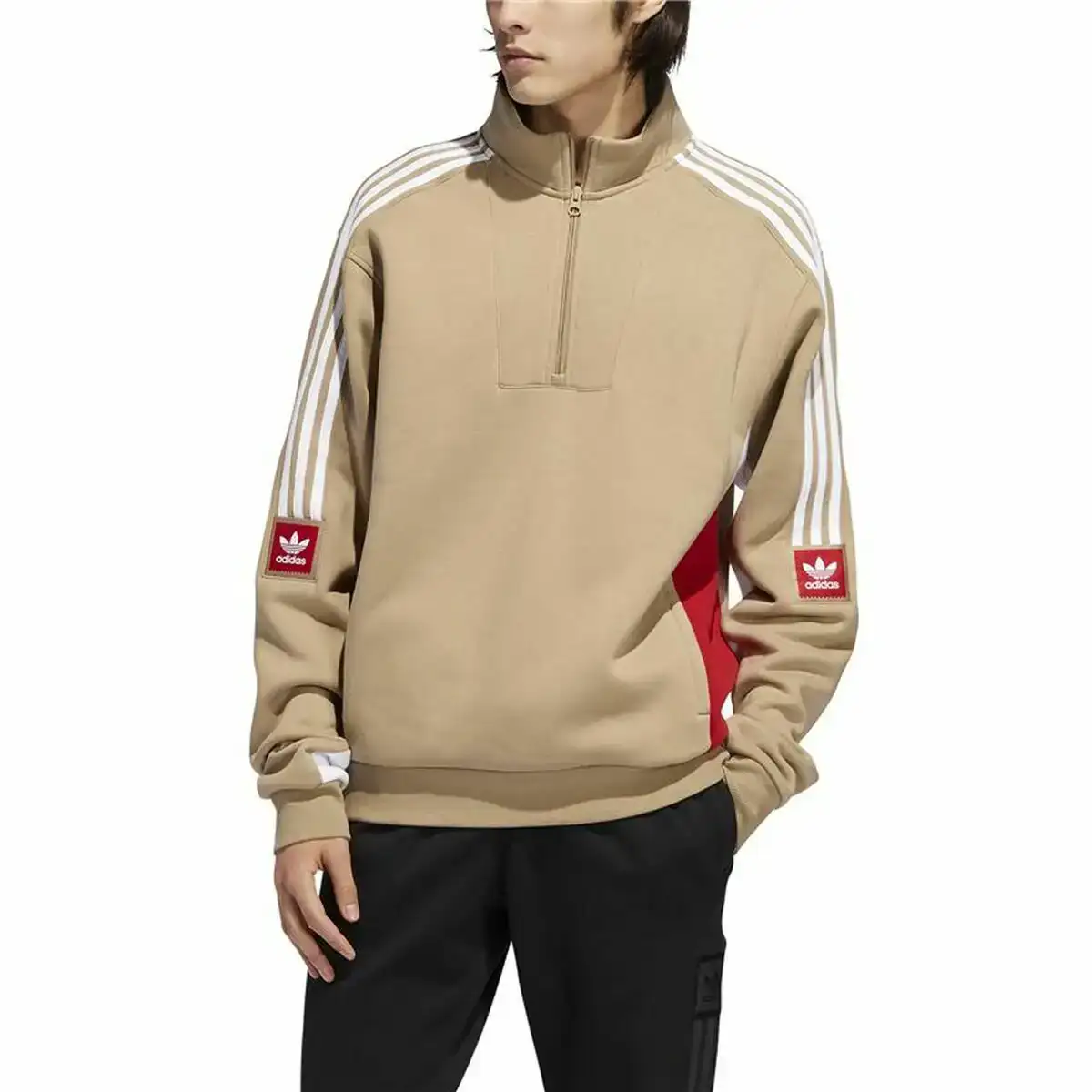 Sweat sans capuche homme adidas modular marron_4409. DIAYTAR COTE D'IVOIRE - Où Choisir Devient une Expérience Personnalisée. Explorez notre boutique en ligne pour découvrir des produits qui s'adaptent à votre style et à votre essence.
