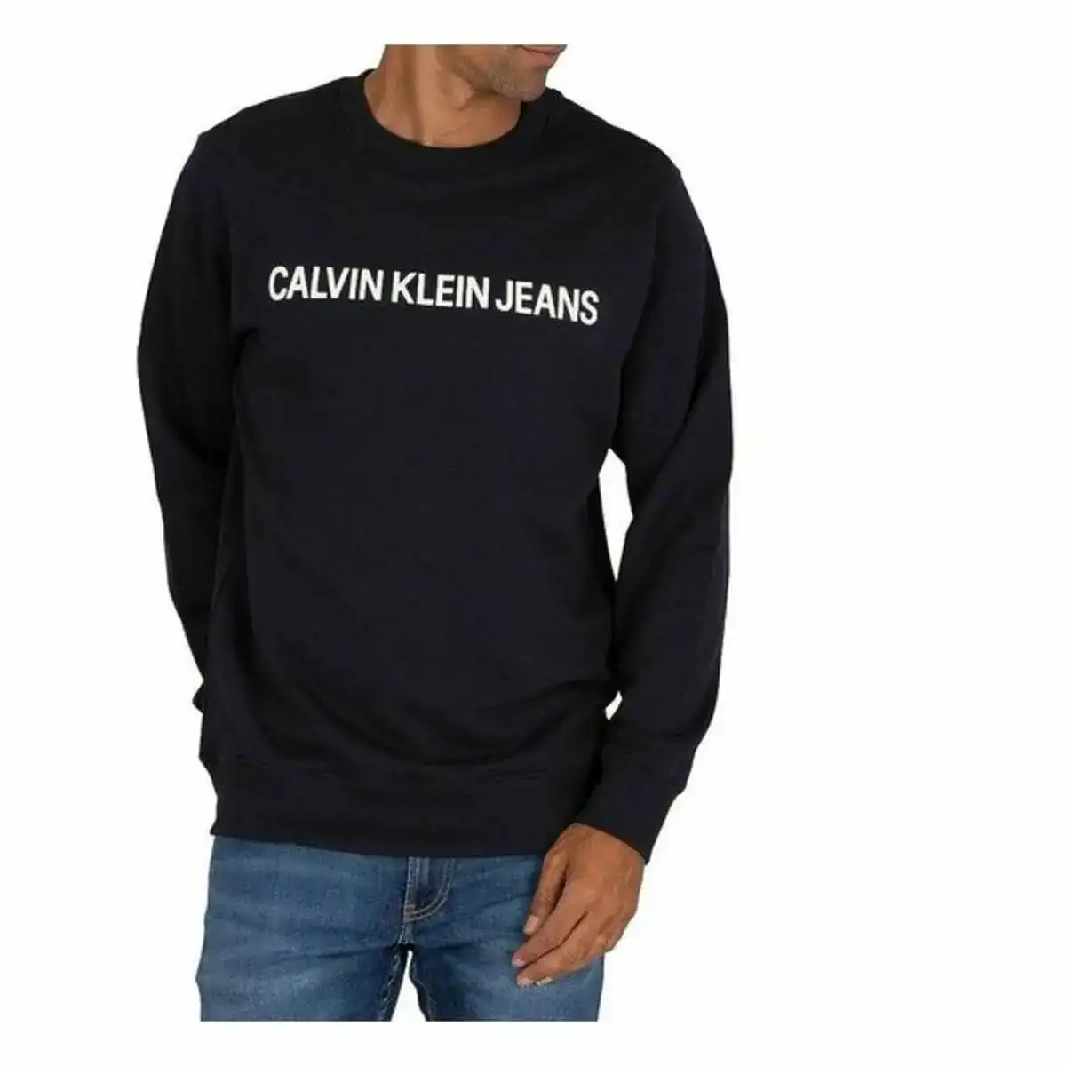 Sweat sans capuche homme calvin klein core logo intitutional j30 marin_6497. DIAYTAR COTE D'IVOIRE - Où Choisir est un Acte de Création. Naviguez à travers notre plateforme et choisissez des produits qui complètent votre histoire personnelle.