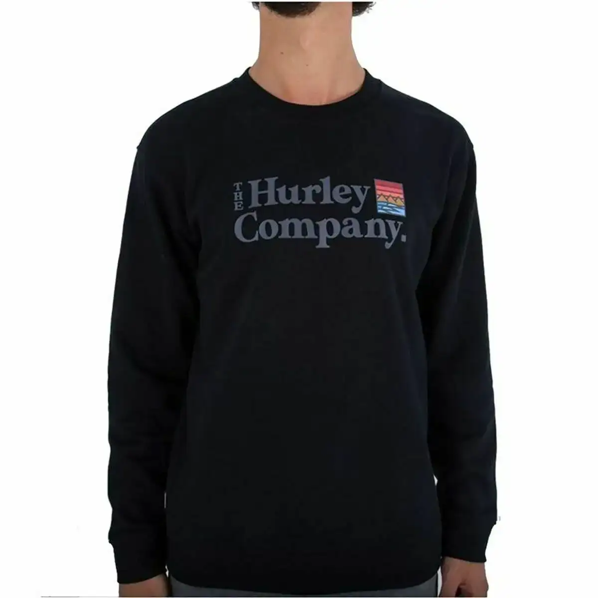 Sweat sans capuche homme hurley canyon summer noir_6750. Bienvenue chez DIAYTAR COTE D'IVOIRE - Où Chaque Objet a son Histoire. Découvrez notre sélection méticuleuse et choisissez des articles qui racontent l'âme du Côte d'Ivoire.