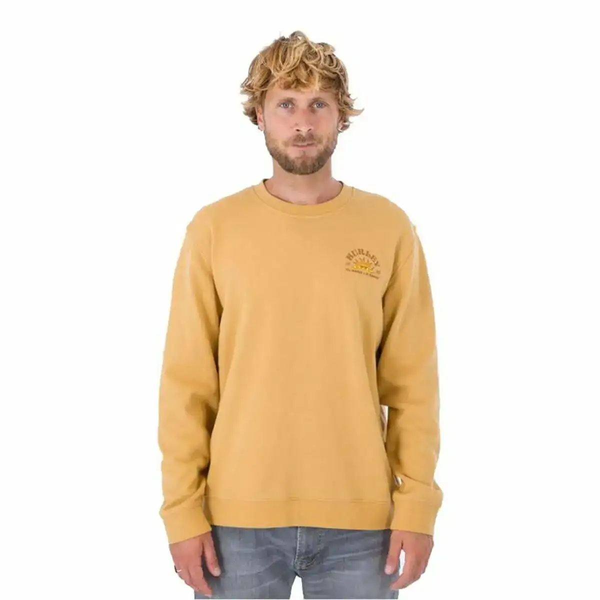 Sweat sans capuche homme hurley no bummers ocre_6887. Entrez dans DIAYTAR COTE D'IVOIRE - Où Chaque Détail Compte. Explorez notre boutique en ligne pour trouver des produits de haute qualité, soigneusement choisis pour répondre à vos besoins et vos désirs.