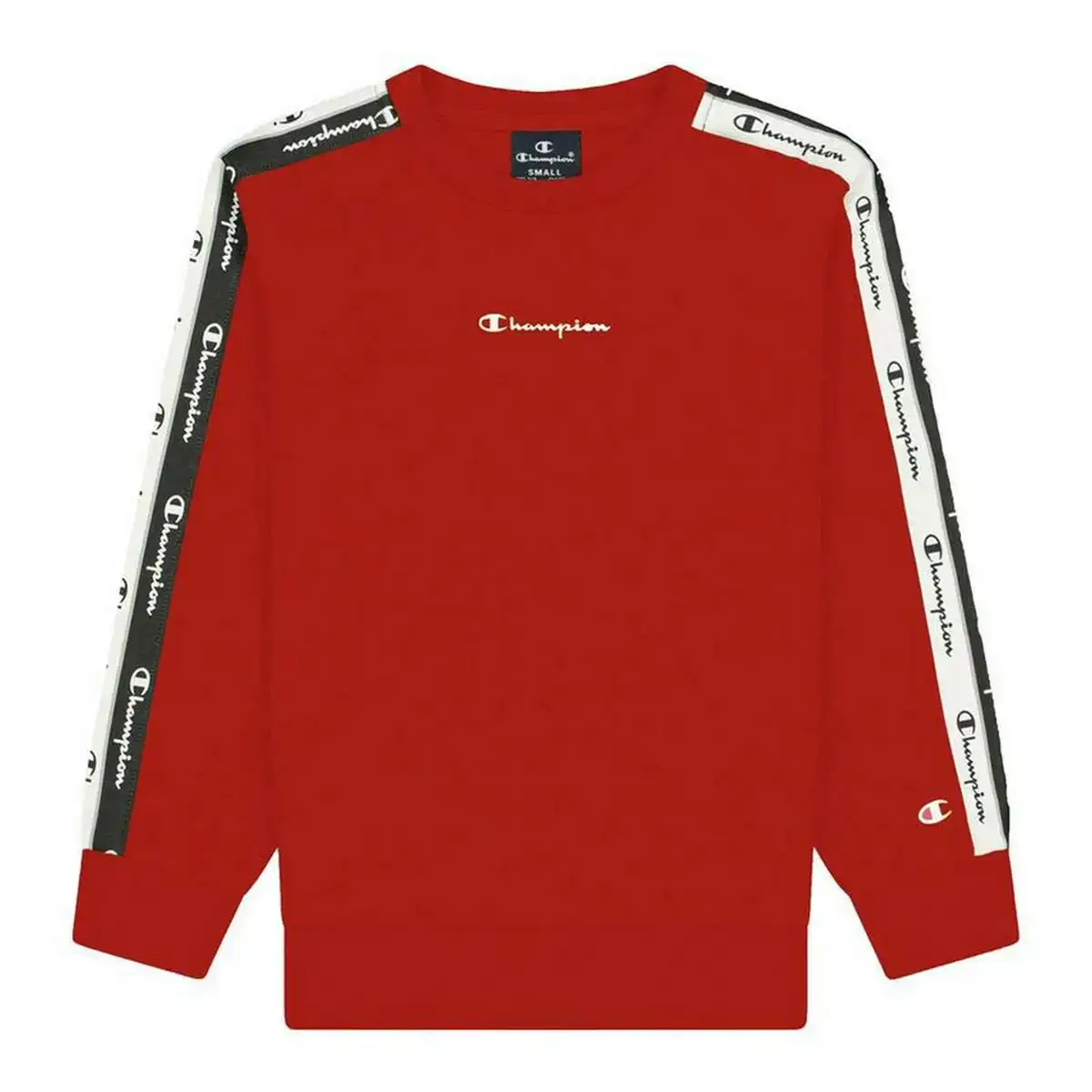 Sweat shirt enfant champion crewneck logo rouge_2686. DIAYTAR COTE D'IVOIRE - Votre Plateforme Shopping Engagée. Explorez notre catalogue et choisissez des produits qui reflètent notre dévouement envers la qualité et la satisfaction du client.