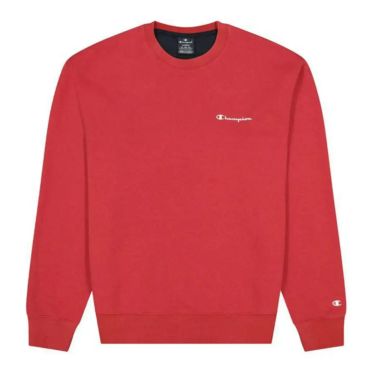 Sweat shirt enfant champion spliced script logo rouge_3933. DIAYTAR COTE D'IVOIRE - L'Art de Vivre avec Authenticité. Explorez notre gamme de produits artisanaux et découvrez des articles qui apportent une touche unique à votre vie.
