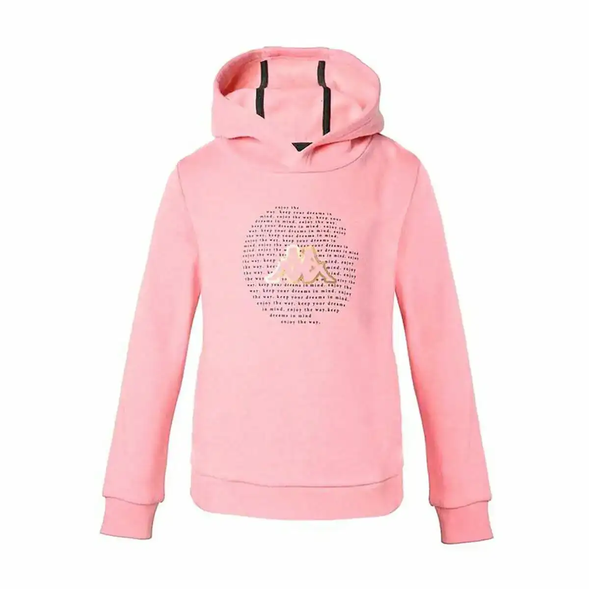 Sweat shirt enfant kappa beata rose_9494. DIAYTAR COTE D'IVOIRE - Où Choisir Devient une Expérience Personnalisée. Explorez notre boutique en ligne pour découvrir des produits qui s'adaptent à votre style et à votre essence.