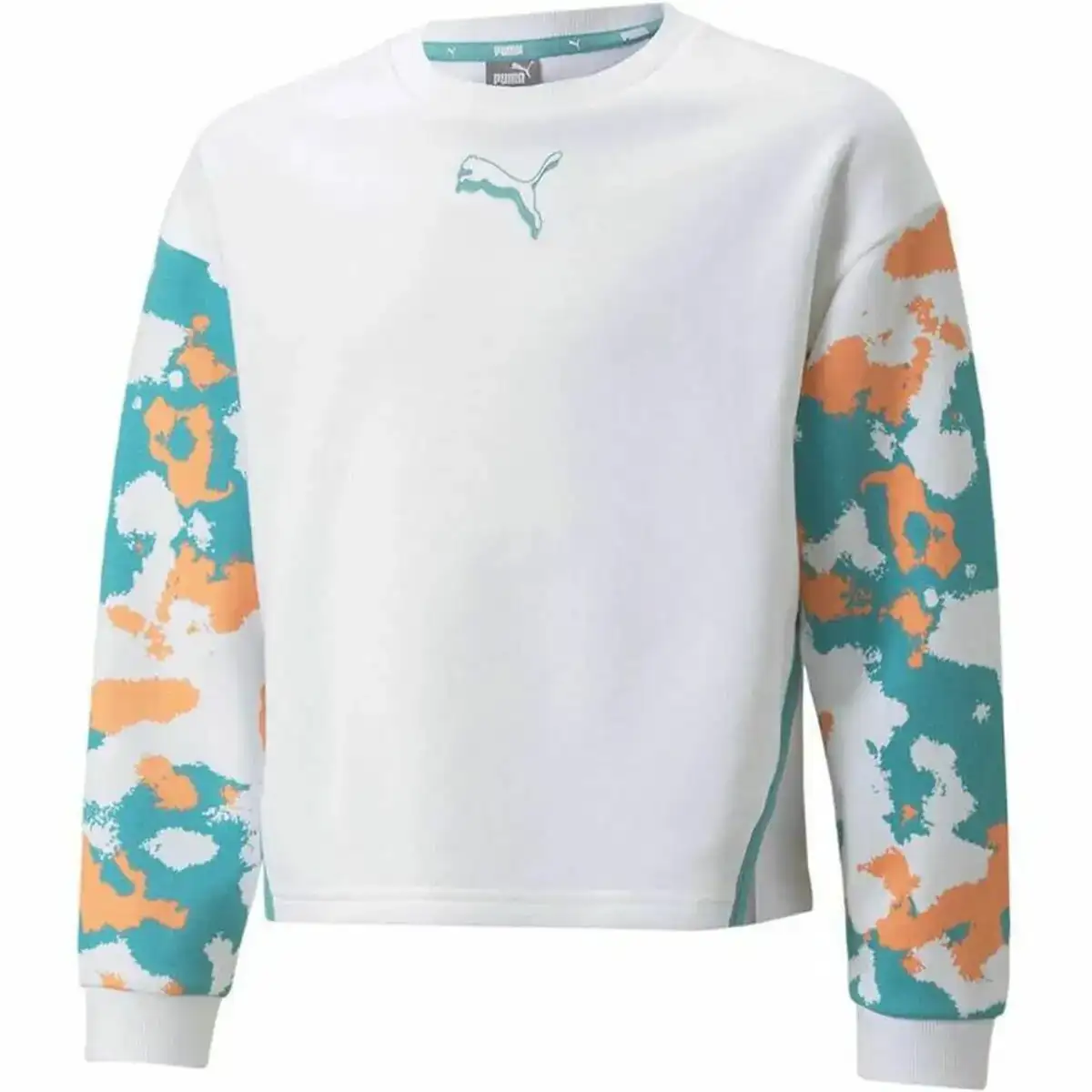 Sweat shirt sans capuche fille puma alpha crew g blanc_6148. DIAYTAR COTE D'IVOIRE - Où la Qualité est Notre Engagement. Explorez notre boutique en ligne pour découvrir des produits conçus pour vous apporter satisfaction et plaisir.