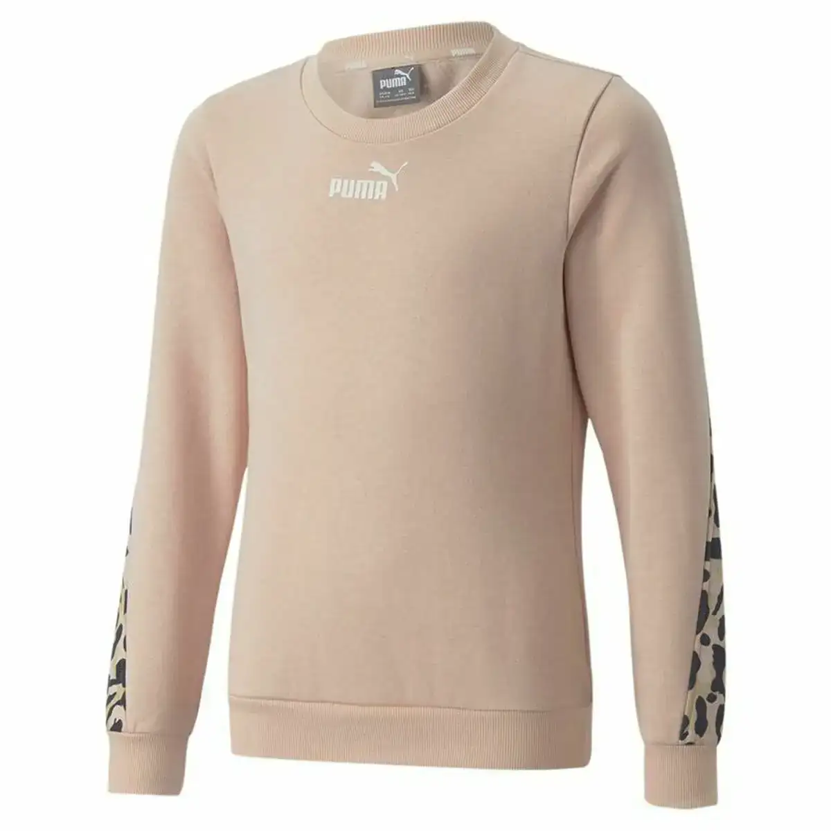 Sweat shirt sans capuche fille puma alpha crew neck beige leopard rose_1988. Bienvenue chez DIAYTAR COTE D'IVOIRE - Votre Plateforme Shopping pour Tous. Découvrez un large éventail de produits qui célèbrent la diversité et la beauté du Côte d'Ivoire.