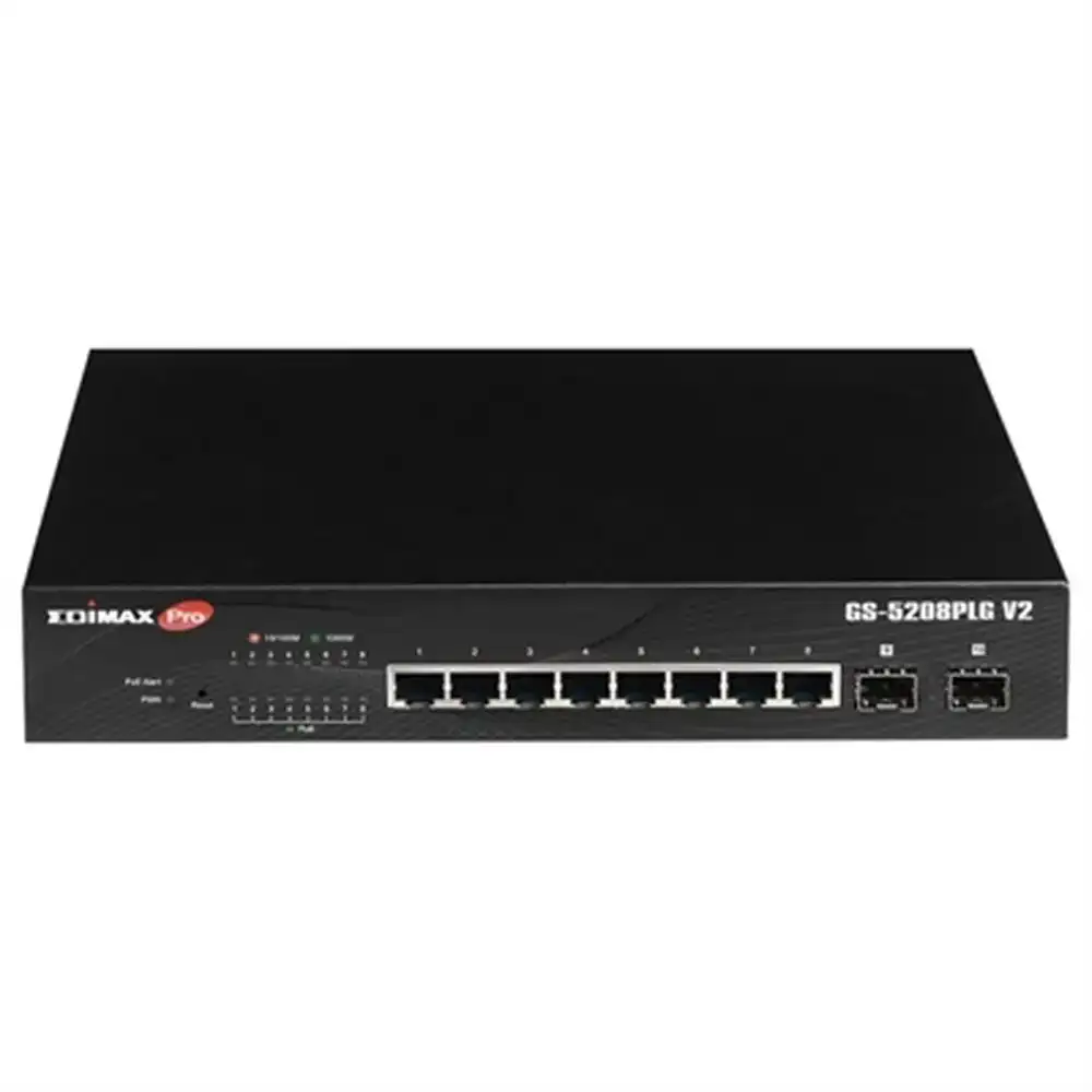 Switch edimax gs 5208plg v2 noir gigabit ethernet_8245. Entrez dans l'Univers de DIAYTAR COTE D'IVOIRE - Où Chaque Produit a une Signification. Explorez notre gamme diversifiée et découvrez des articles qui résonnent avec votre vie.