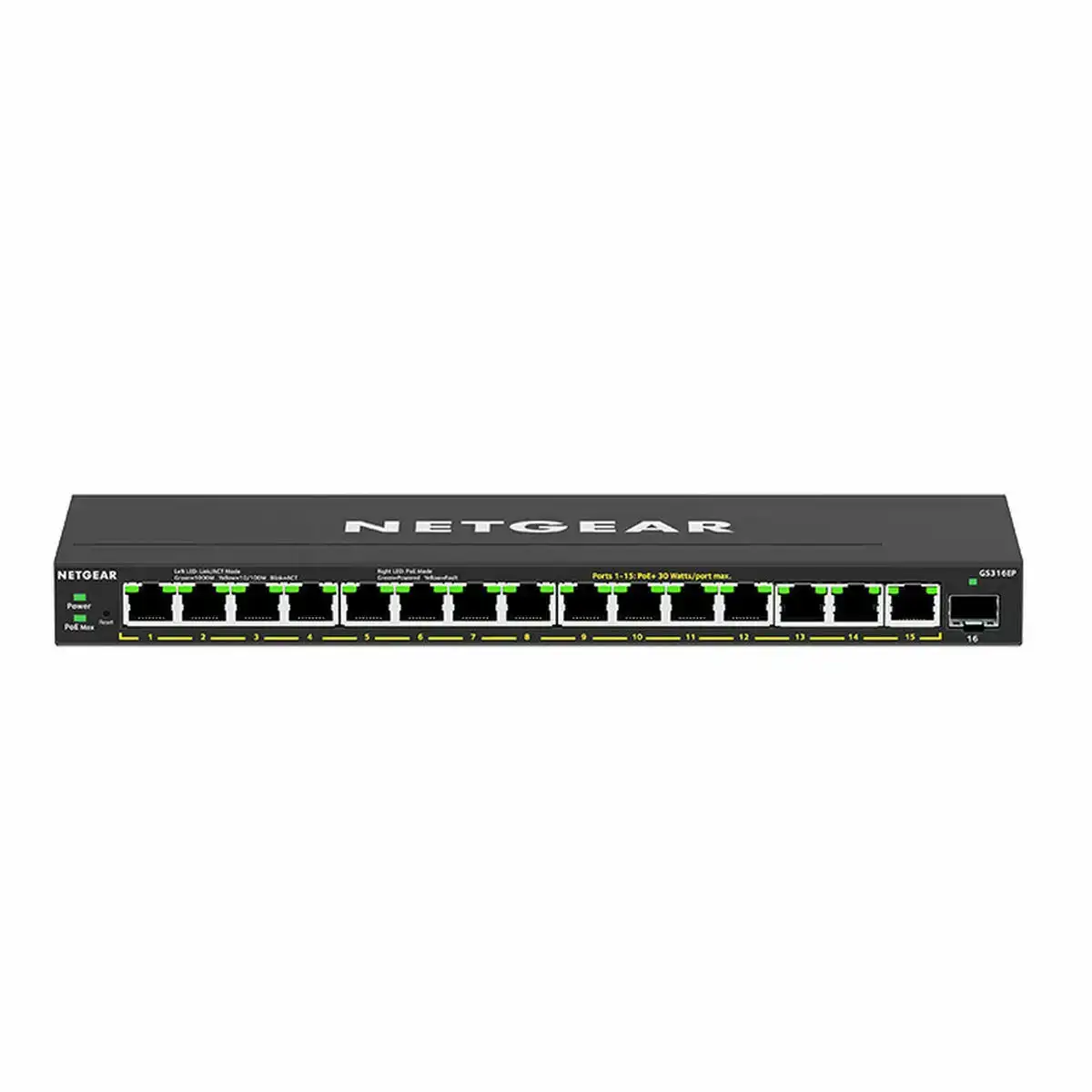 Switch netgear gs316ep 100pes 28 gbps_6831. DIAYTAR COTE D'IVOIRE - Où Choisir est un Voyage Cultuel. Explorez notre boutique en ligne et découvrez des produits qui célèbrent la richesse et la diversité culturelle du Côte d'Ivoire.