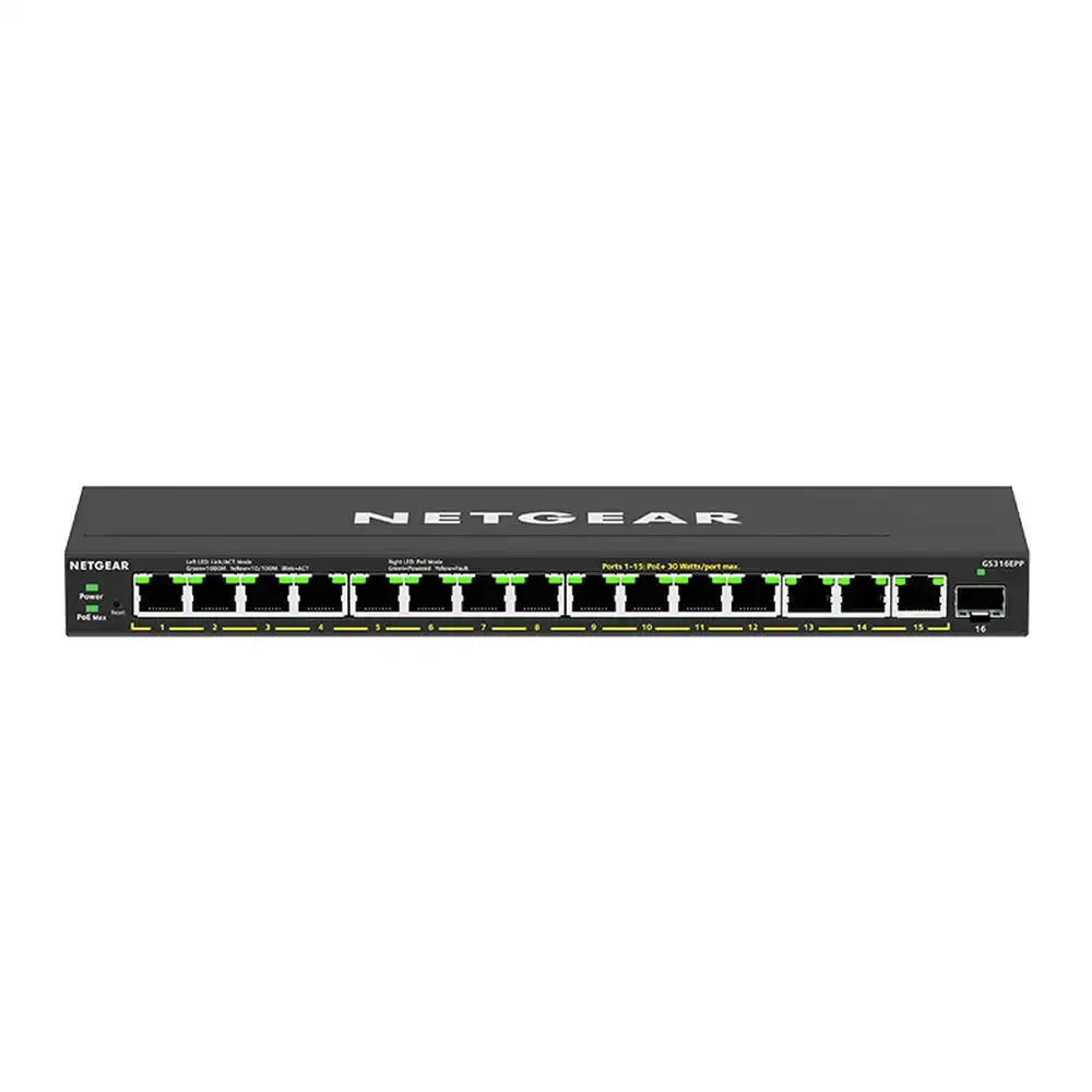 Switch netgear gs316epp 100pes _8503. DIAYTAR COTE D'IVOIRE - Votre Passage vers l'Élégance Accessible. Parcourez notre boutique en ligne pour trouver des produits qui vous permettent d'allier style et économies.