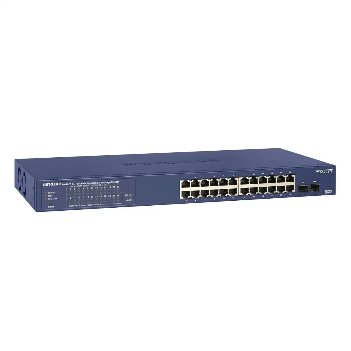 Switch netgear gs724tp 200eus _8814. DIAYTAR COTE D'IVOIRE - Où Chaque Produit a son Histoire. Découvrez notre gamme de produits, chacun portant en lui le récit de l'artisanat et de la passion, pour vous offrir une expérience de shopping authentique.