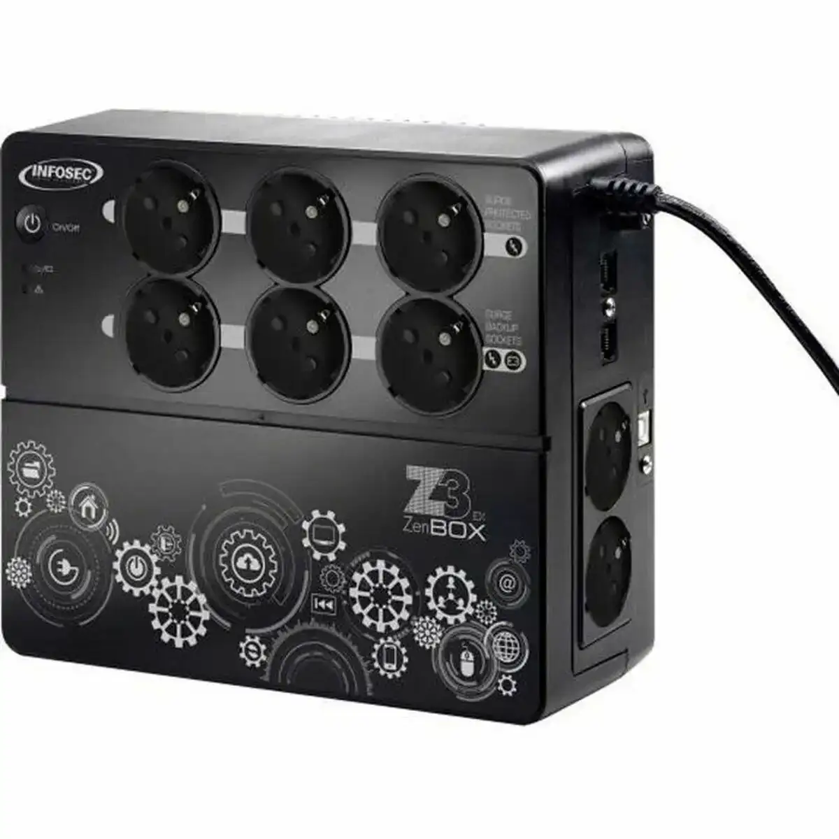 Systeme d alimentation sans interruption interactif infosec z3 zenbox ex 1000 va 480 w_5736. DIAYTAR COTE D'IVOIRE - L'Art de Vivre l'Élégance Accessible. Parcourez notre gamme variée et choisissez des produits qui ajoutent une touche de sophistication à votre style.