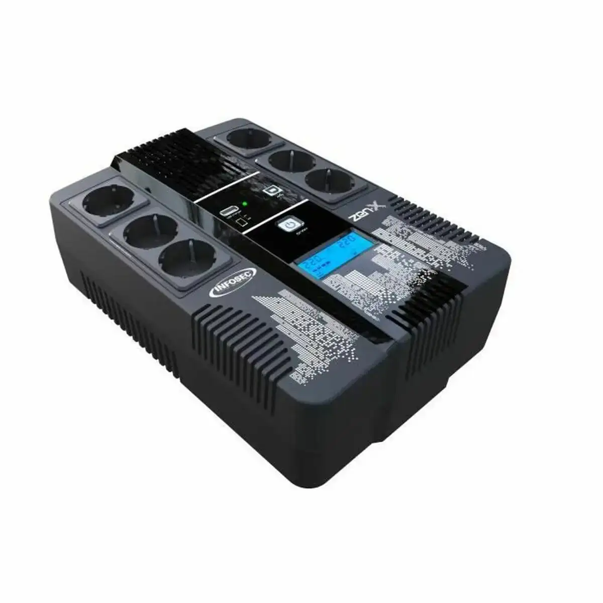 Systeme d alimentation sans interruption interactif infosec zen x 800 noir 800 w_5380. DIAYTAR COTE D'IVOIRE - L'Art de Vivre le Shopping en Ligne. Découvrez notre plateforme intuitive et trouvez des produits qui vous inspirent et vous enchantent, à chaque clic.