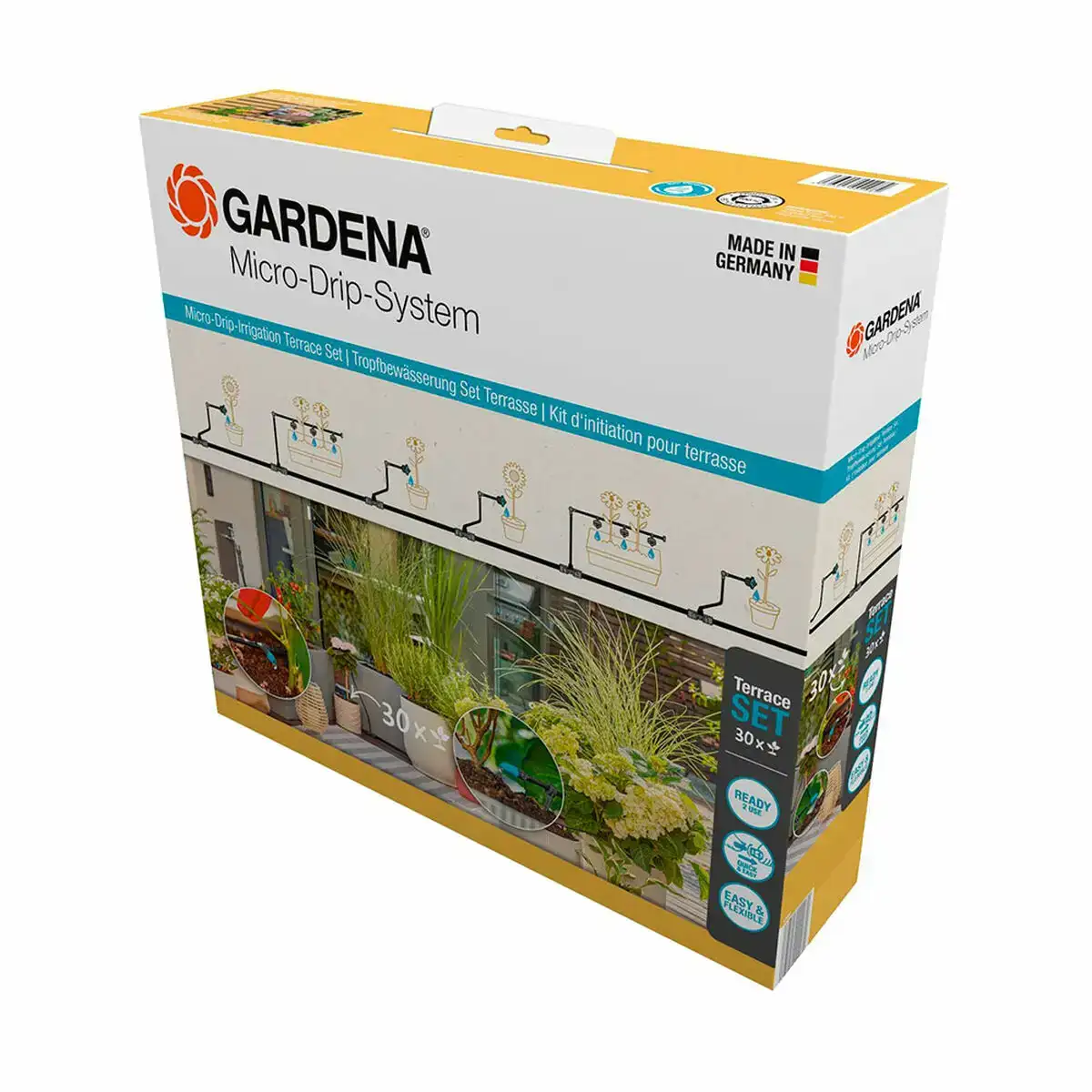 Systeme d arrosage goutte a goutte automatique pour pots gardena 13400 20_8400. Entrez dans l'Univers de DIAYTAR COTE D'IVOIRE - Où Chaque Produit a une Signification. Explorez notre gamme diversifiée et découvrez des articles qui résonnent avec votre vie.