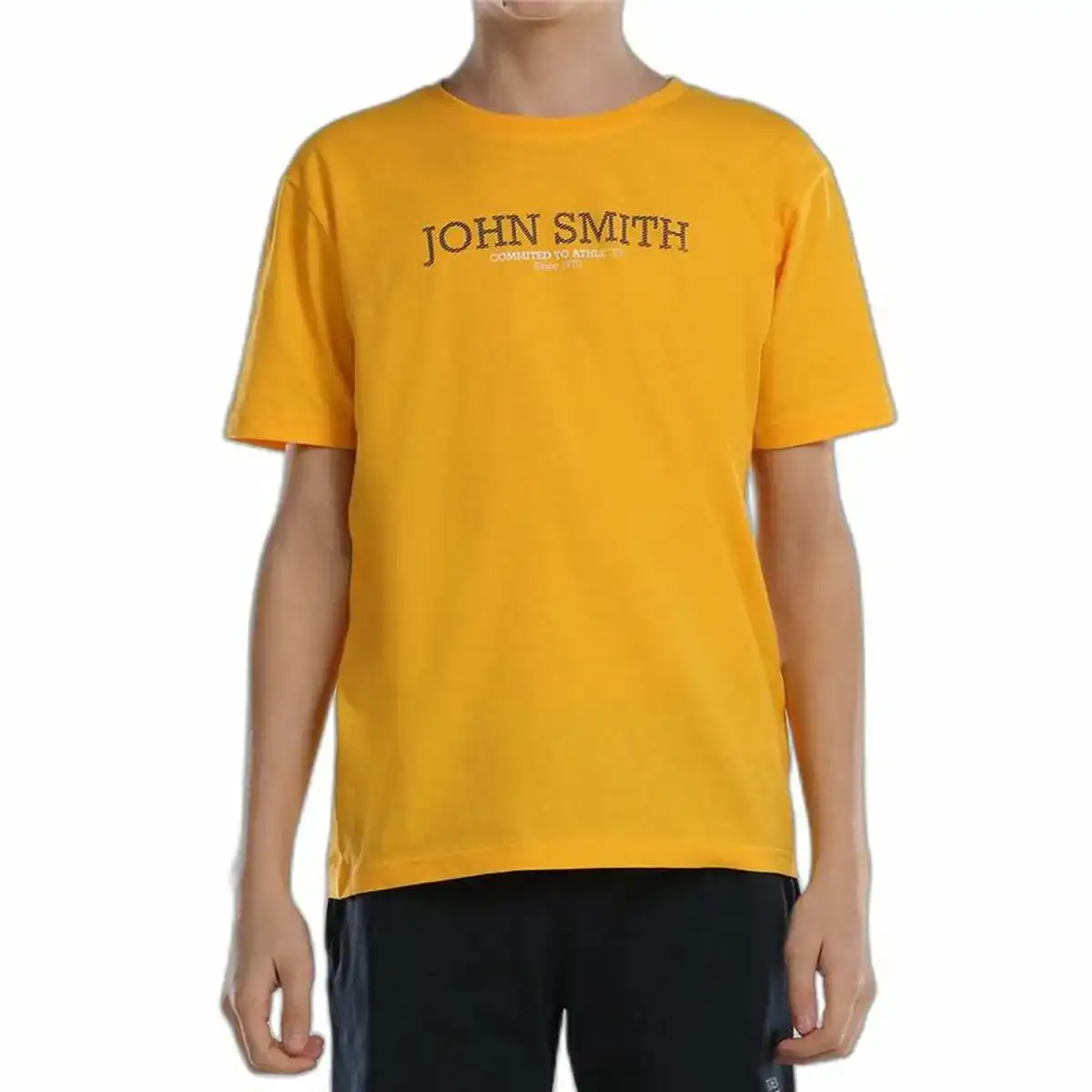 T shirt a manches courtes enfant john smith efebo jaune_7343. Bienvenue chez DIAYTAR COTE D'IVOIRE - Où le Shopping Rime avec Diversité. Plongez dans notre univers de produits et découvrez des trésors qui représentent la richesse culturelle du Côte d'Ivoire.