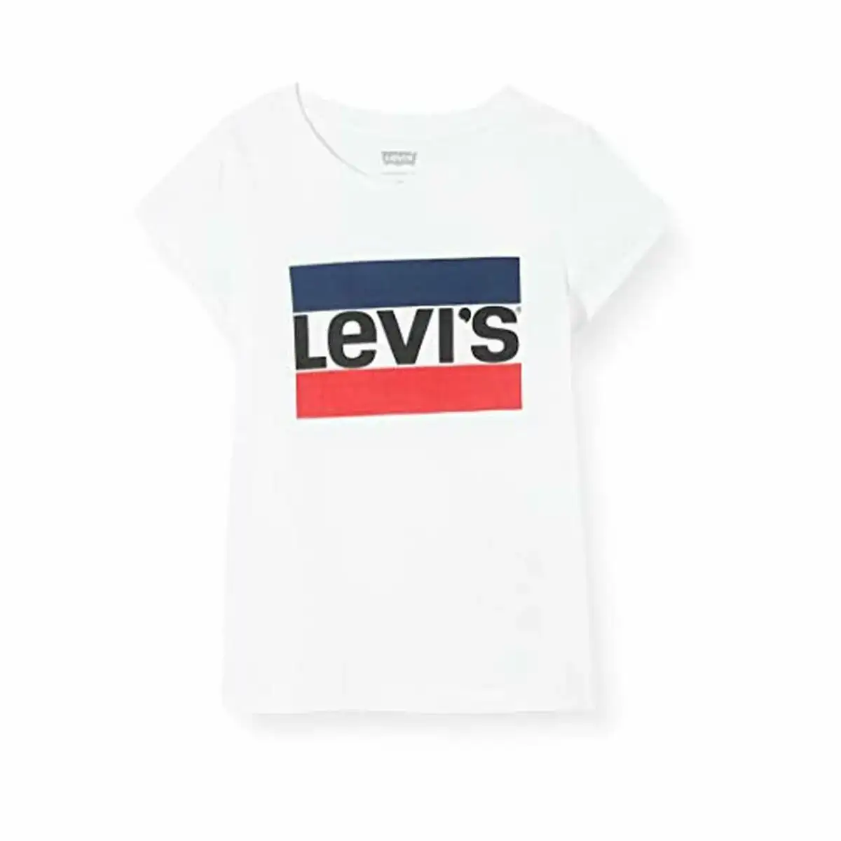 T shirt a manches courtes enfant levi s e4900 blanc_3287. Bienvenue sur DIAYTAR COTE D'IVOIRE - Où Chaque Produit a son Charme. Explorez notre sélection minutieuse et trouvez des articles qui vous séduisent et vous inspirent.