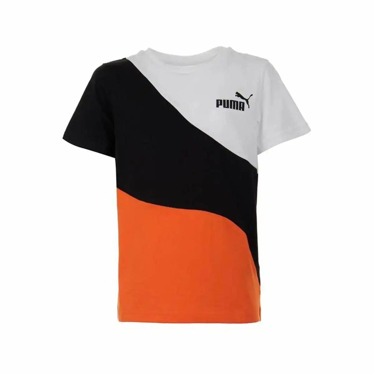 T shirt a manches courtes enfant puma power cat noir_1165. Bienvenue sur DIAYTAR COTE D'IVOIRE - Là où Chaque Objet a une Âme. Plongez dans notre catalogue et trouvez des articles qui portent l'essence de l'artisanat et de la passion.