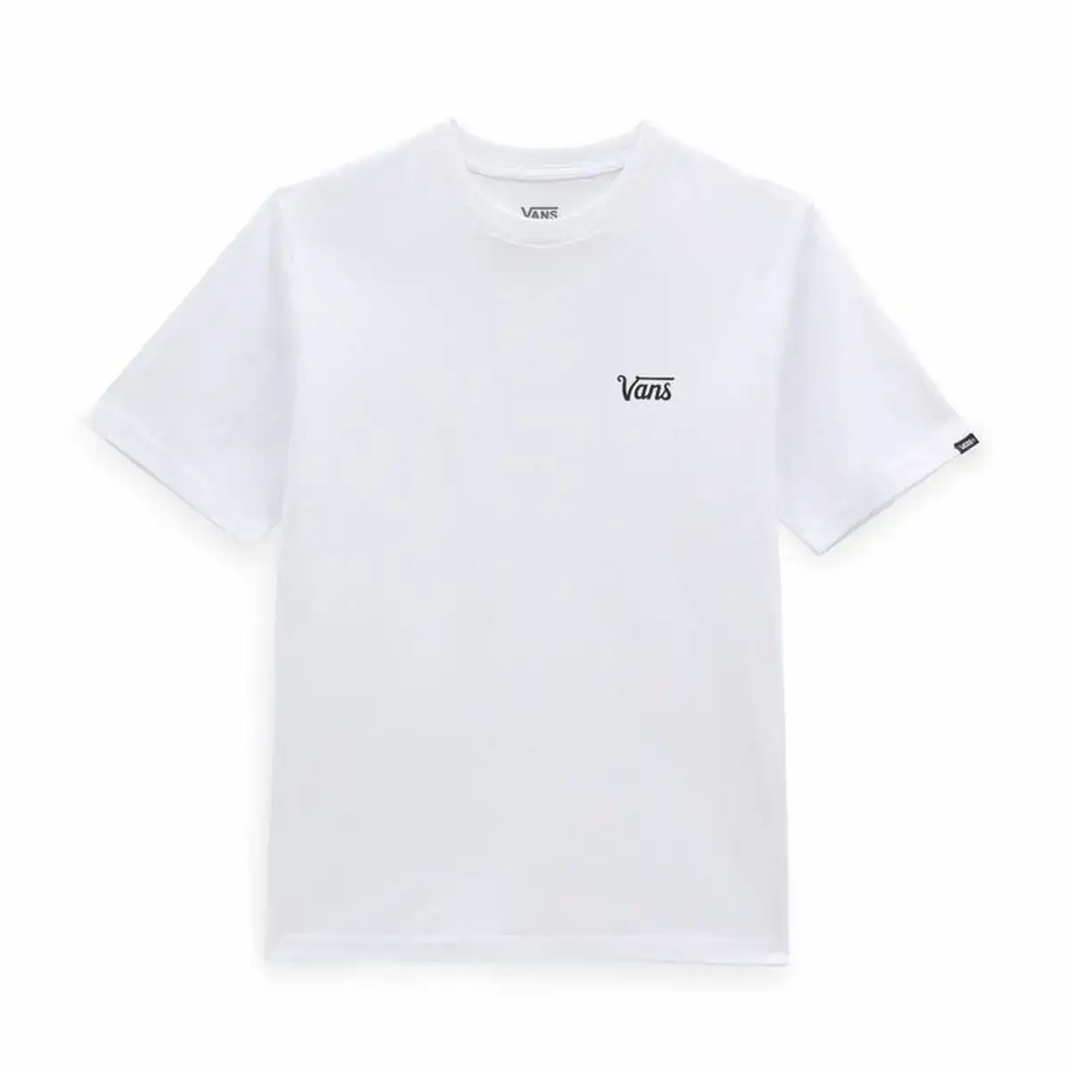T shirt a manches courtes enfant vans mini script b blanc_2118. DIAYTAR COTE D'IVOIRE - Votre Boutique en Ligne, Votre Histoire. Explorez notre sélection et découvrez des produits qui reflètent votre parcours et vos aspirations, un achat à la fois.