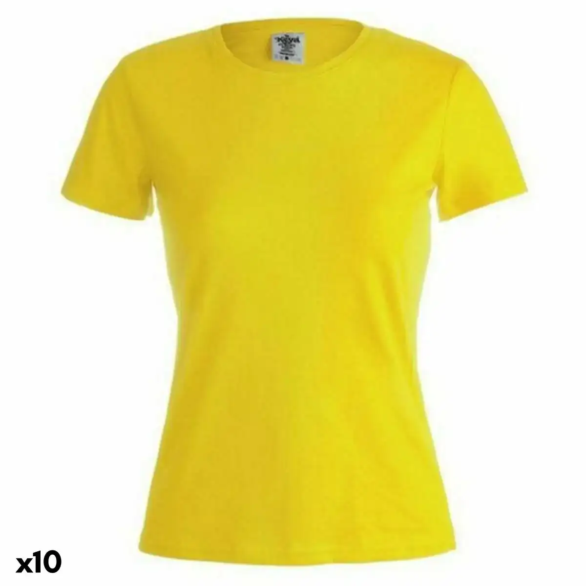 T shirt a manches courtes femme 145870 10 unites _7023. DIAYTAR COTE D'IVOIRE - Où Choisir est un Plaisir. Explorez notre boutique en ligne et choisissez parmi des produits de qualité qui satisferont vos besoins et vos goûts.