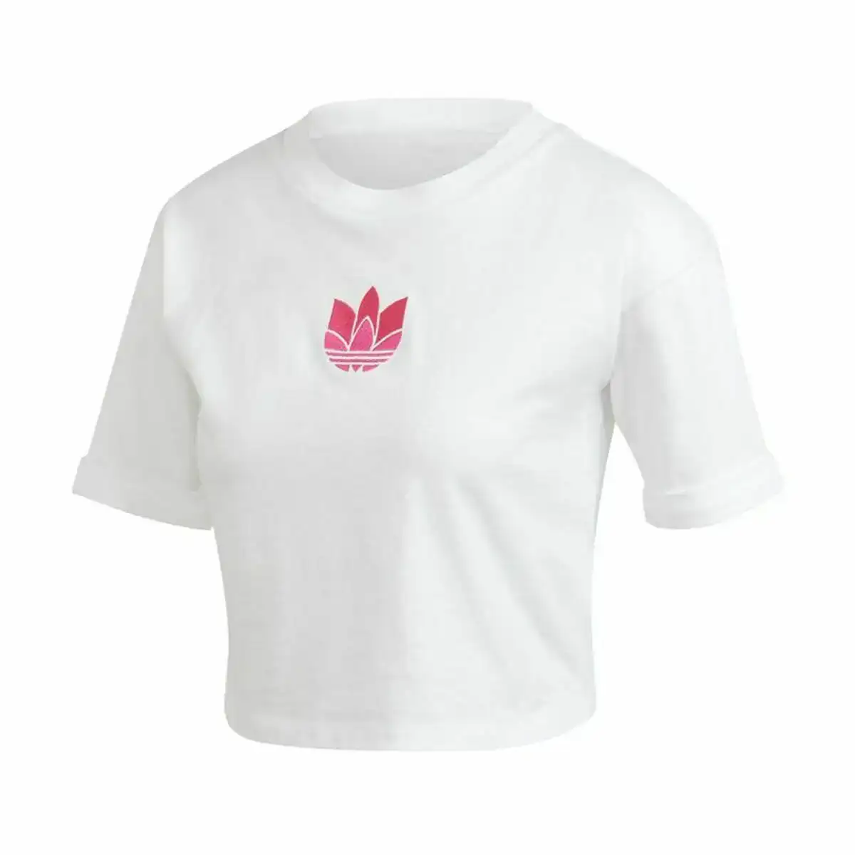 T shirt a manches courtes femme adidas adicolor 3d trefoil blanc_4649. DIAYTAR COTE D'IVOIRE - Où l'Élégance se Mêle à l'Authenticité. Naviguez à travers notre boutique en ligne et choisissez des produits qui incarnent le style et la tradition du Côte d'Ivoire.