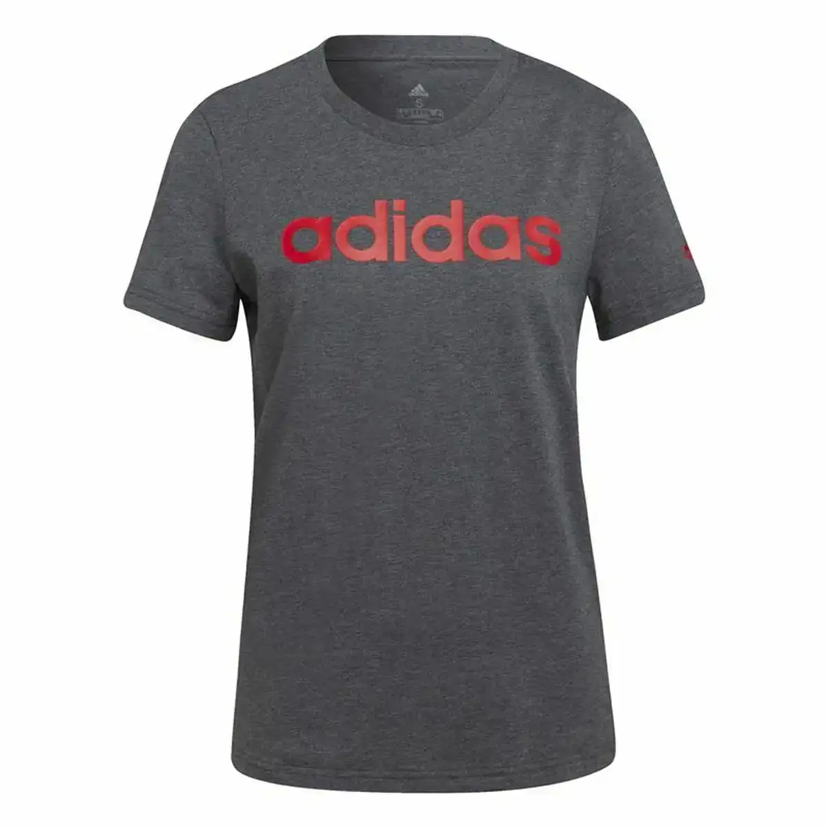 T shirt a manches courtes femme adidas loungewear essentials logo gris fonce_7976. DIAYTAR COTE D'IVOIRE - Votre Marché Virtuel au Côte d'Ivoire. Parcourez notre boutique en ligne pour trouver des trésors cachés, des articles indispensables du quotidien aux joyaux artistiques.
