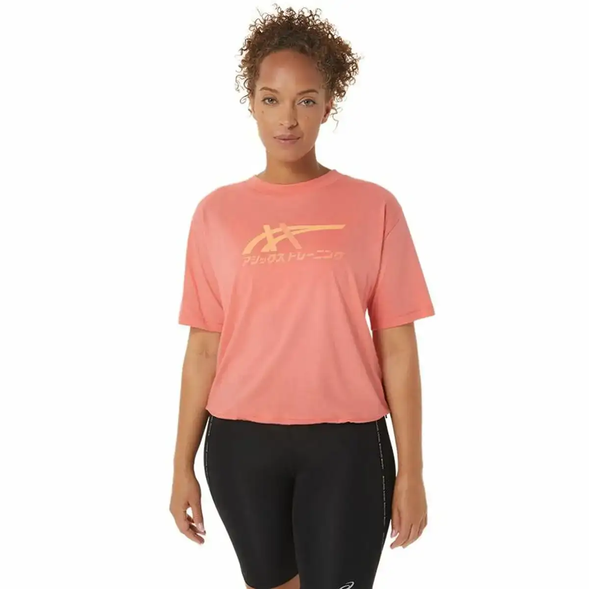 T shirt a manches courtes femme asics tiger rose_8910. Bienvenue chez DIAYTAR COTE D'IVOIRE - Où Chaque Objet a sa Propre Histoire. Découvrez notre sélection soigneusement choisie et choisissez des produits qui racontent le patrimoine sénégalais.