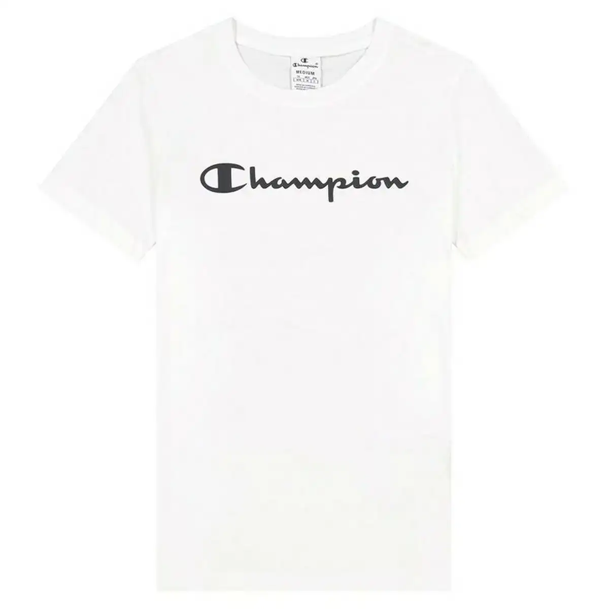 T shirt a manches courtes femme champion big script logo _1241. DIAYTAR COTE D'IVOIRE - L'Art de Magasiner sans Limites. Naviguez à travers notre collection diversifiée pour trouver des produits qui élargiront vos horizons shopping.