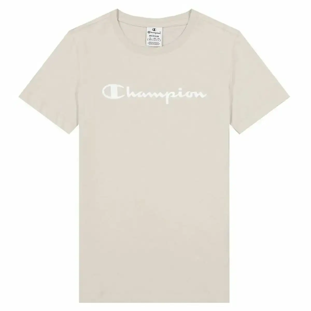 T shirt a manches courtes femme champion big script logo blanc_4015. DIAYTAR COTE D'IVOIRE - Votre Destination pour un Shopping Réfléchi. Découvrez notre gamme variée et choisissez des produits qui correspondent à vos valeurs et à votre style de vie.