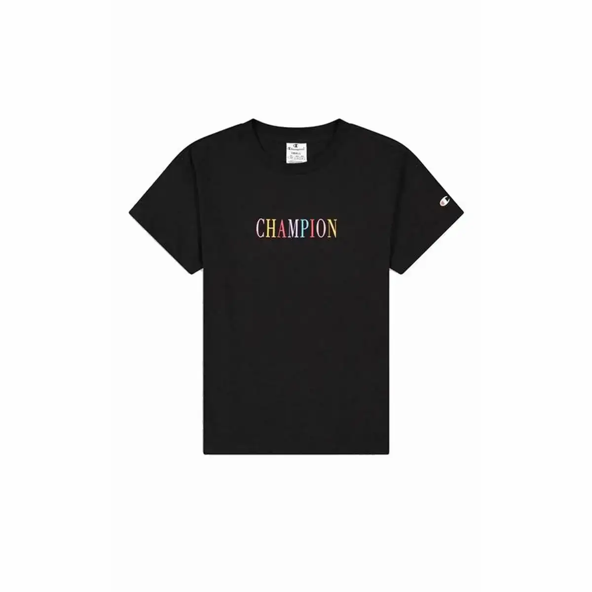 T shirt a manches courtes femme champion crewneck croptop noir_5763. DIAYTAR COTE D'IVOIRE - Où Chaque Détail Fait la Différence. Parcourez notre sélection soignée et choisissez des articles qui rehaussent votre quotidien, du fonctionnel à l'esthétique.
